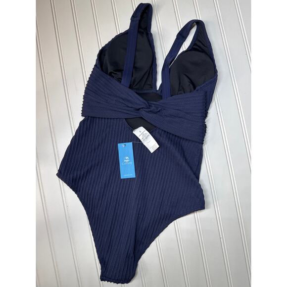 NWT Cupshe Cutout Ruched One Piece Swimsuit Swim Paddle Beach Surf BUNDLE Sz S - Picture 5 of 7